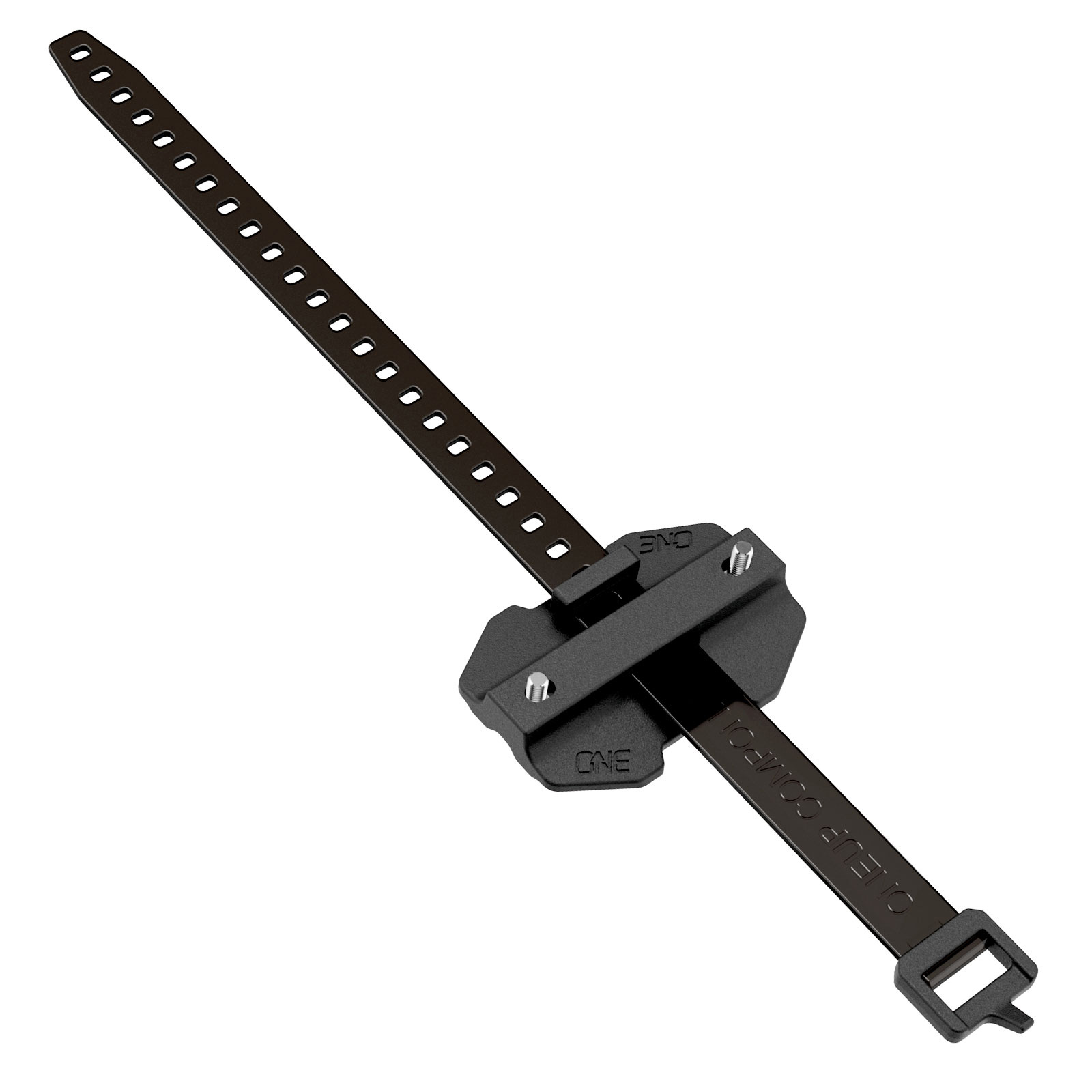 OneUp Components EDC Tube Strap Mount Black/Gray OneUp Components EDC Tube Strap Mount Black/Gray