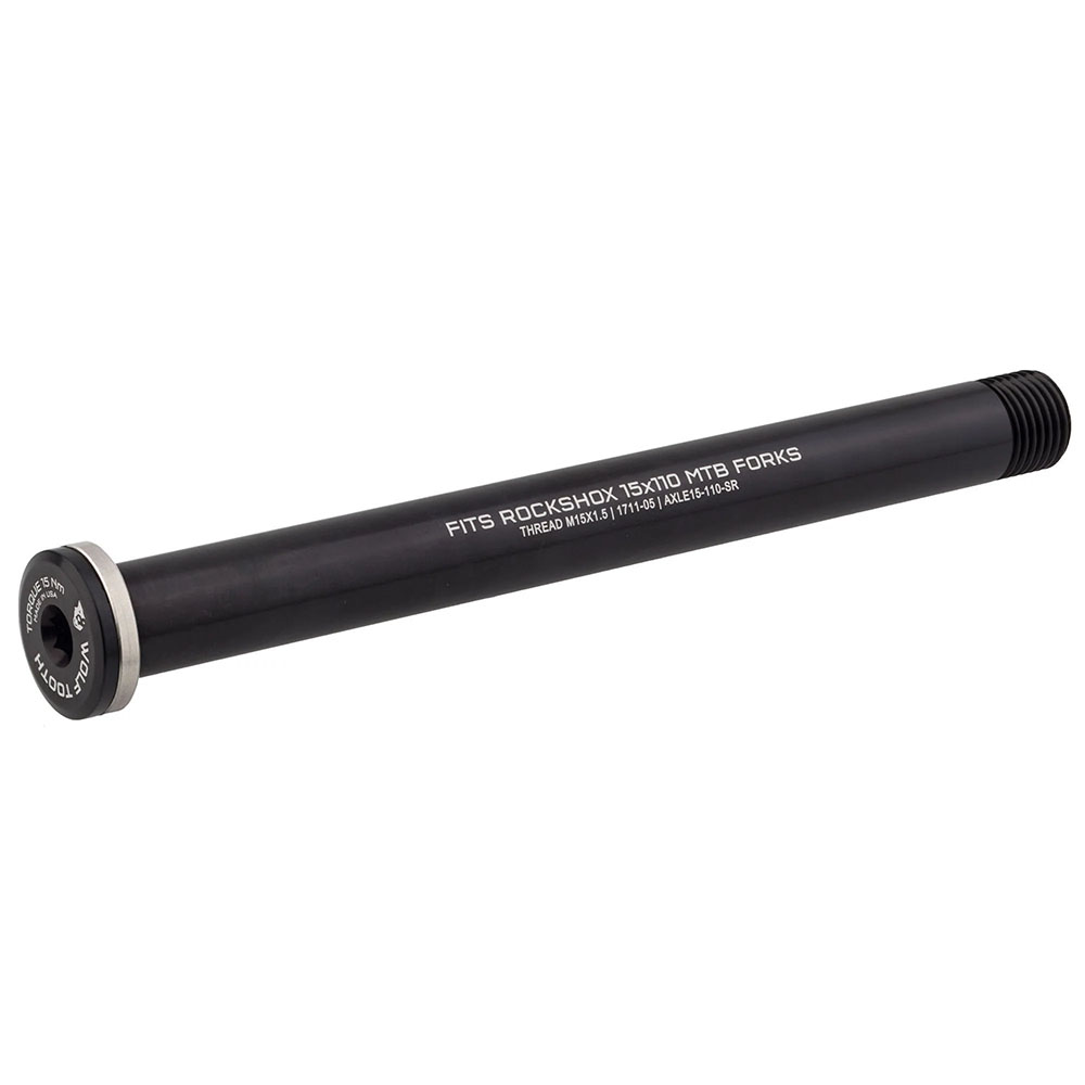 Wolf Tooth Components RockShox Replacement Axle 15x110mm - Black