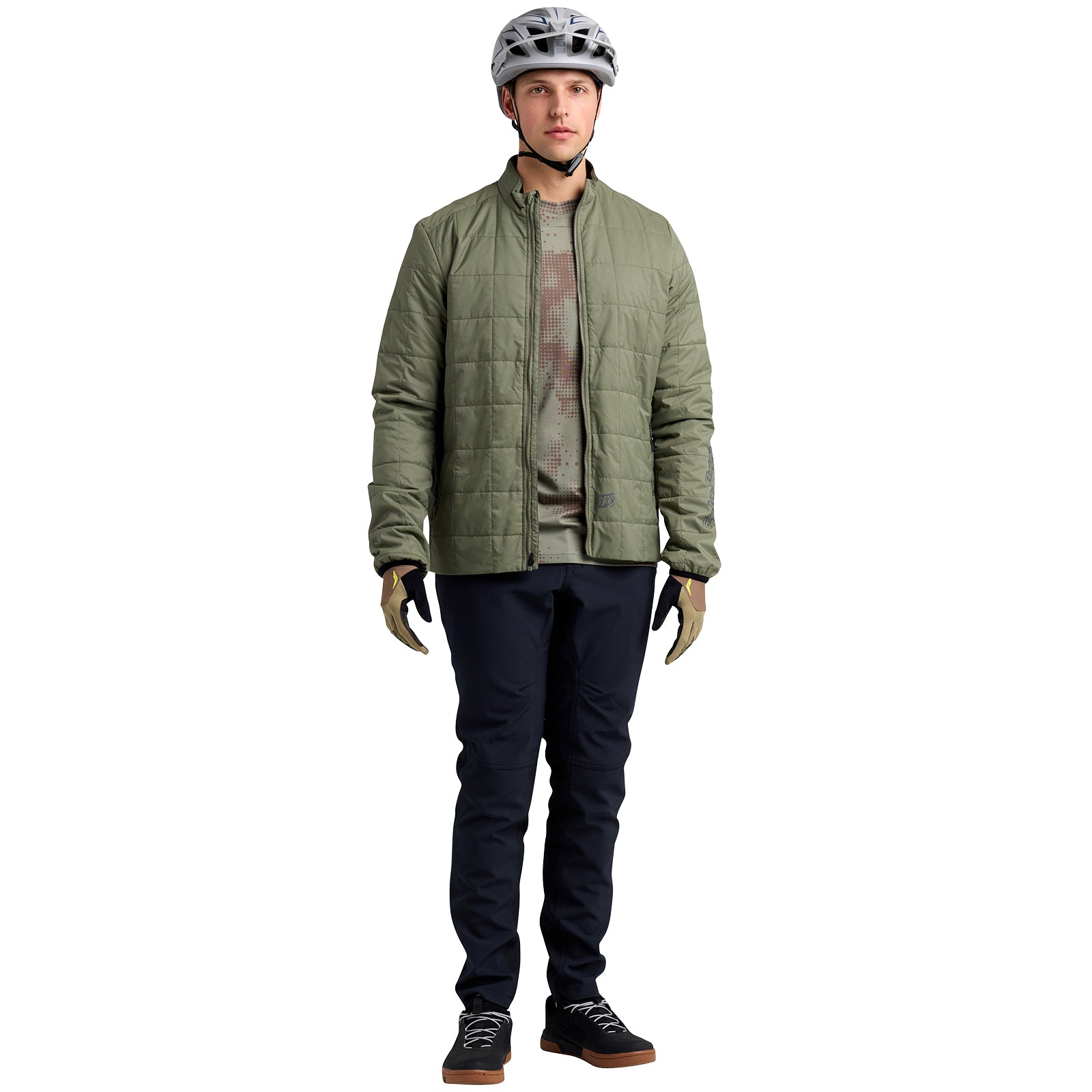 Crestline Jacket Mono Olive - Image 5