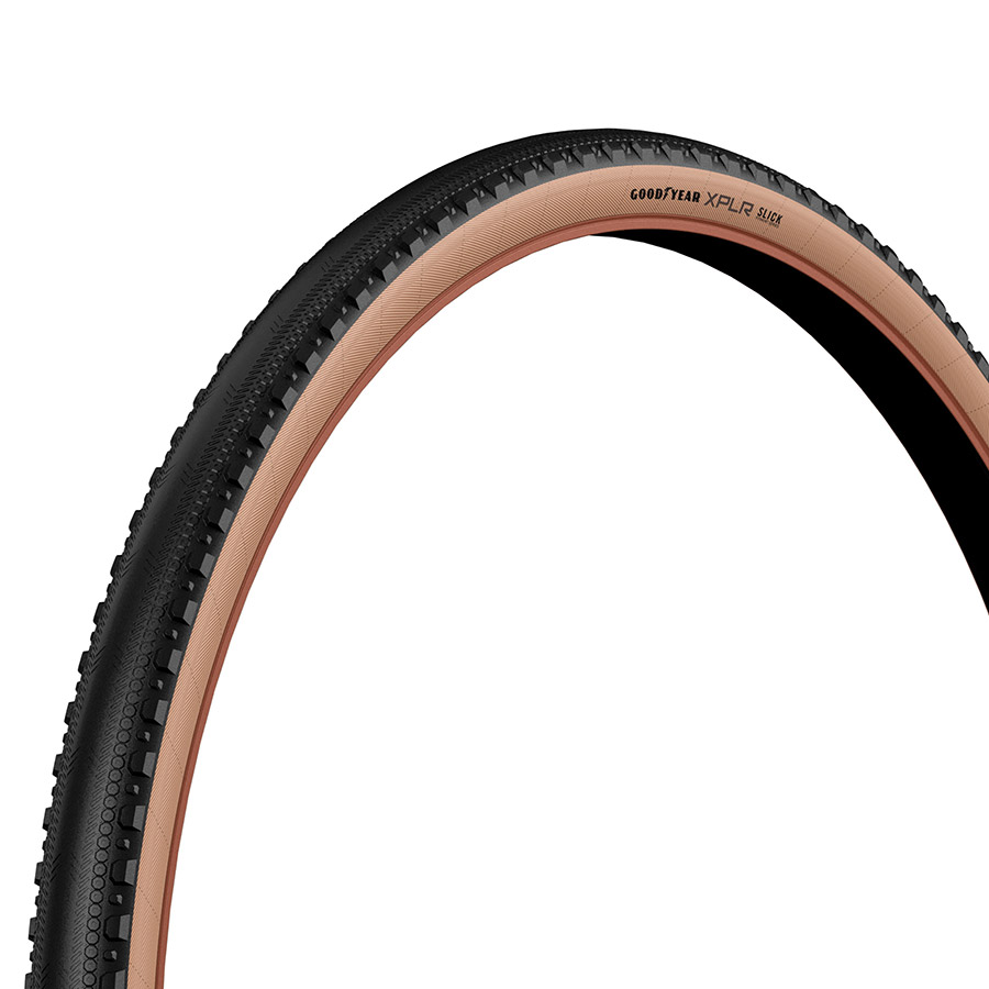 Zipp Goodyear XPLR Slick Gravel Tire 700C Folding Tubeless Ready Dynamic:UHP M:Wall Black variant 2
