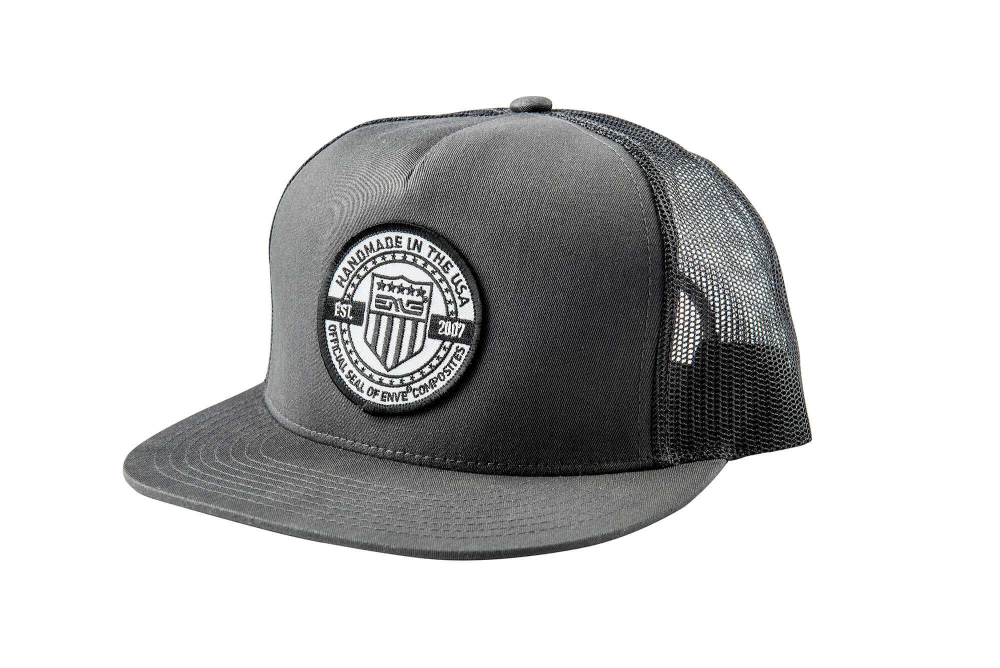 Charcoal TRUCKER Hat - One Size Fits All