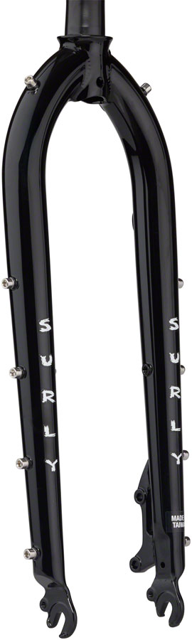Surly Cocktail Fork - 27.5", QRx100mm, 1-1/8" Straight Steerer, 420mm Axle To Crown, Steel Surly Cocktail Fork - 27.5", QRx100mm, 1-1/8" Straight Steerer, 420mm Axle To Crown, Steel