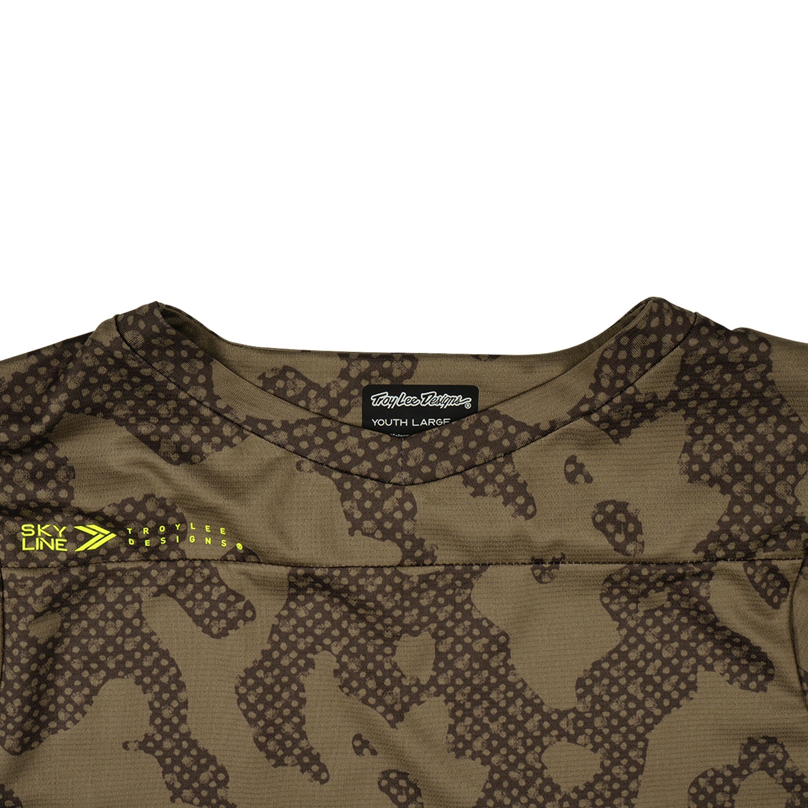 Youth Skyline Short Sleeve Jersey Scrubland Olive - Image 4