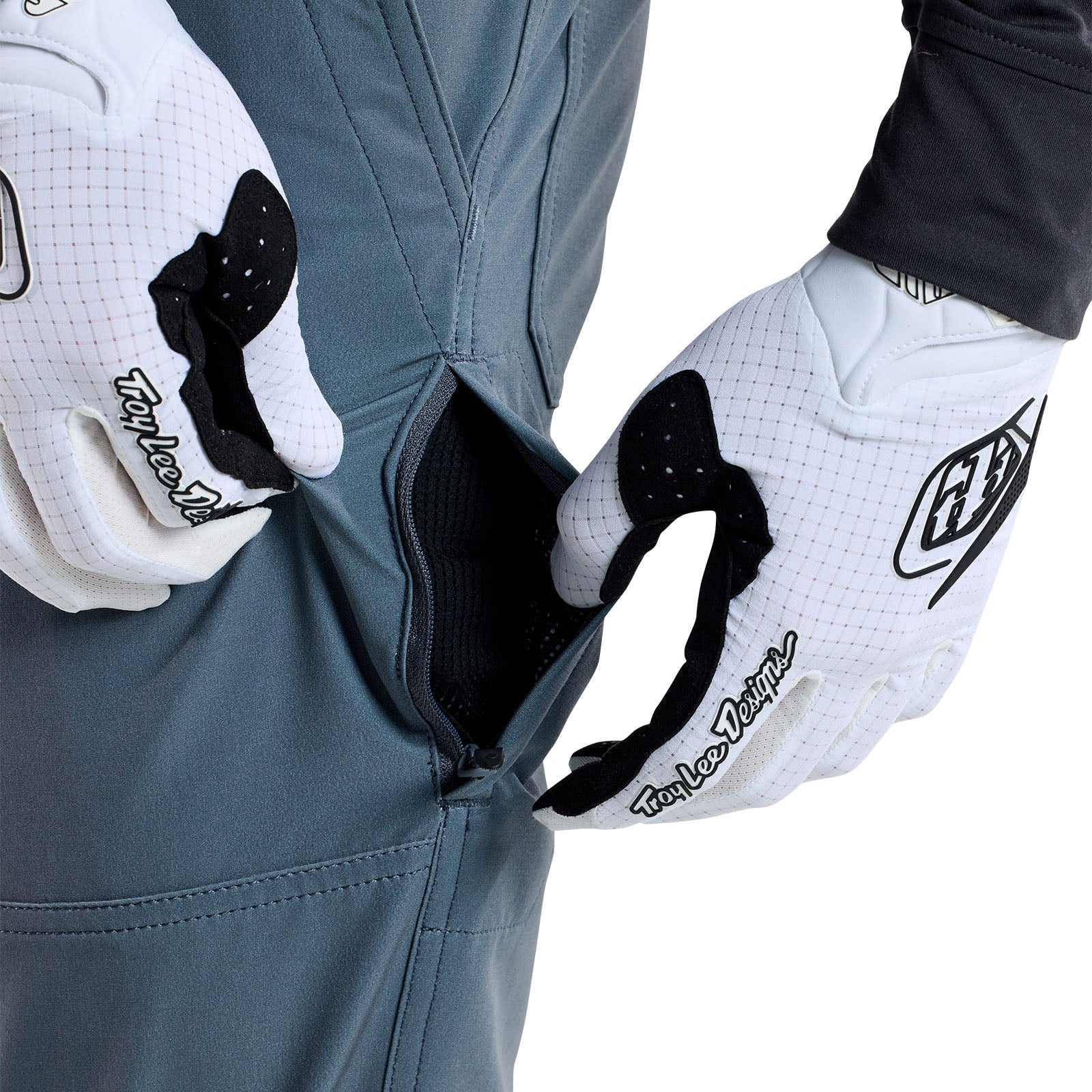 Ruckus Long Travel Pant Mono Steel Blue - Image 8