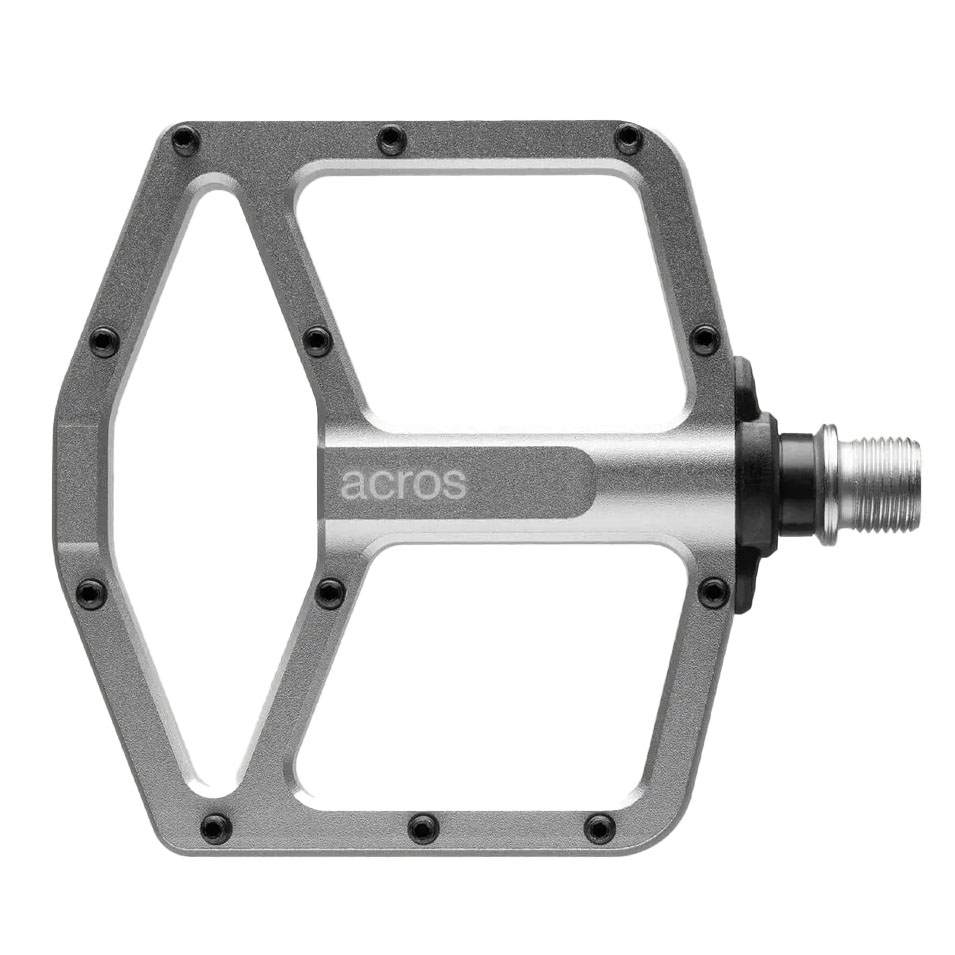 Acros Mtn Flat Pedal Aluminum Silver Acros Mtn Flat Pedal Aluminum Silver