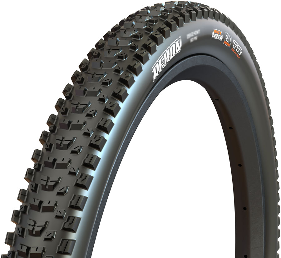 Maxxis Rekon Tire - 27.5 x 2.6 Tubeless Folding BLK 3C Maxx Terra EXO+ 60tpi