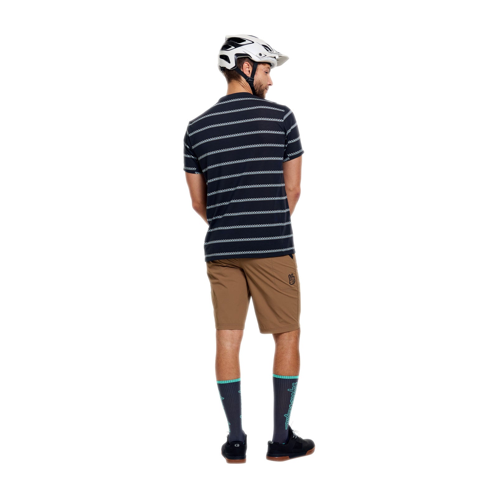 Skyline Ride SS Tee Checked Out Carbon - Image 10