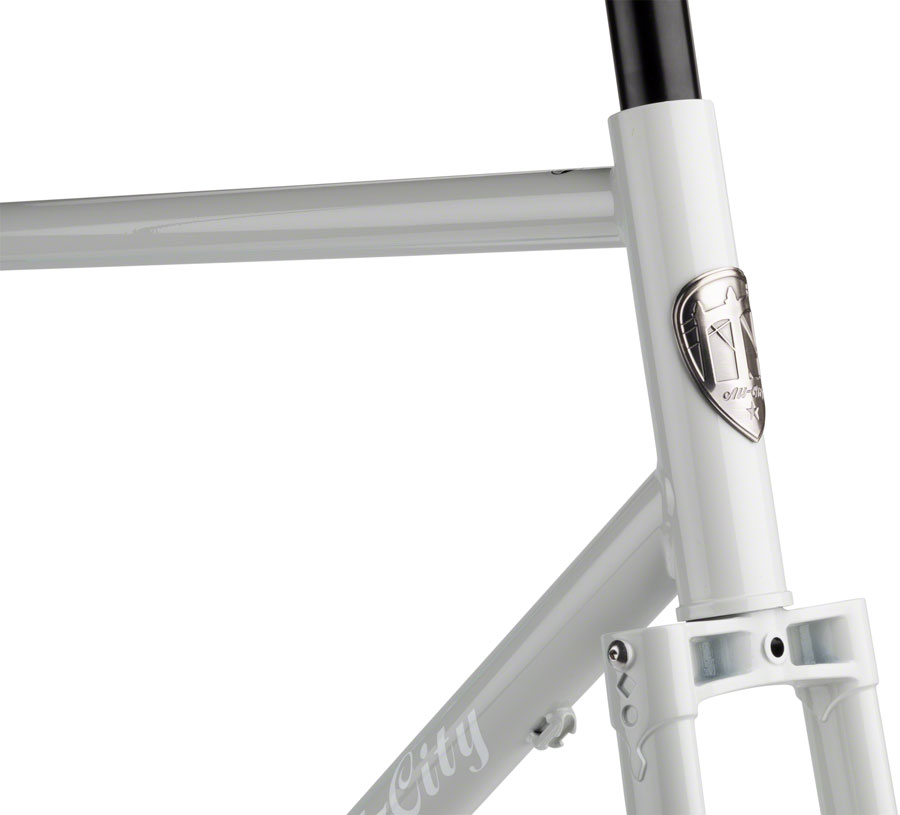 All-City Gorilla Monsoon Frameset - 650b, Steel, Aqua Seafoam - Image 2