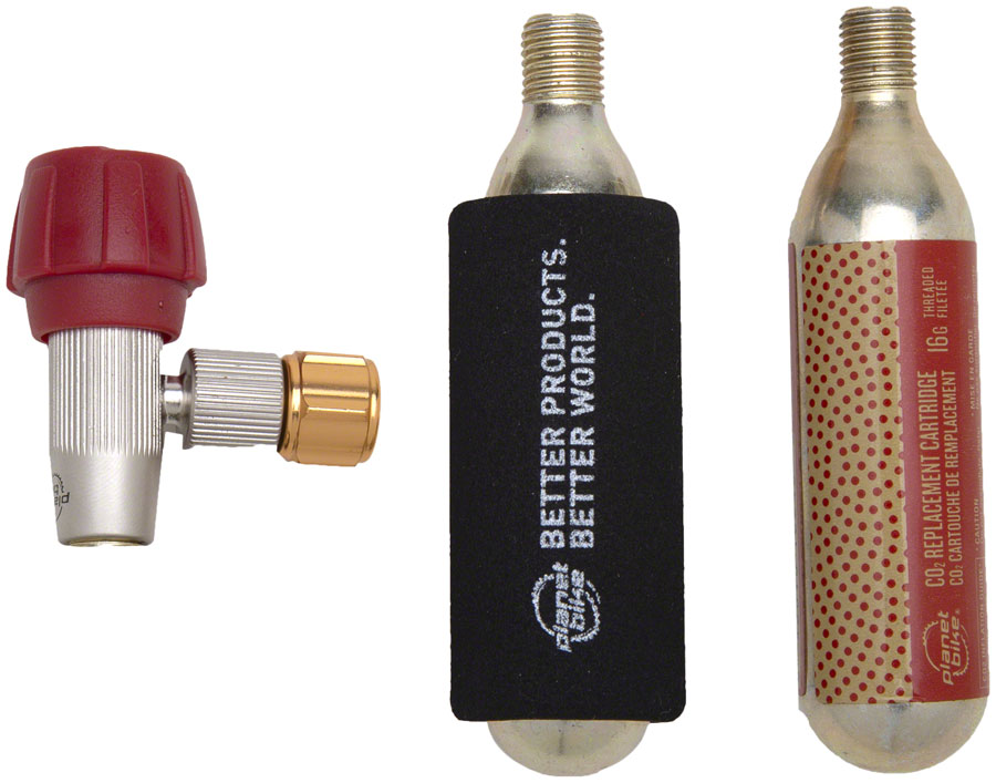 Planet Bike Red Zepplin CO2 Inflator variant 2