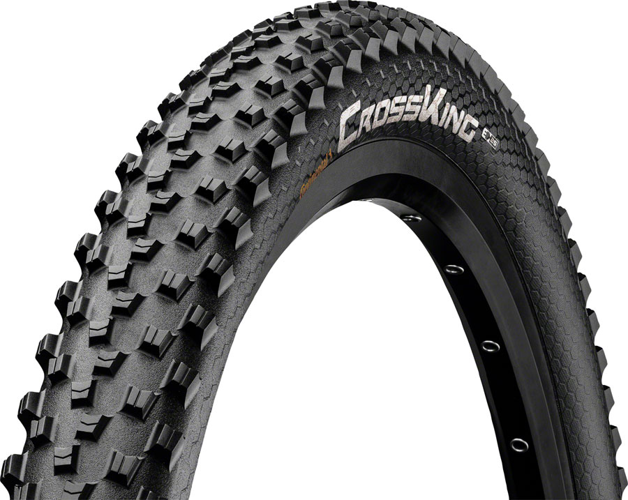 Continental Cross King Tire - 27.5 x 2.00 Clincher Wire Black E25