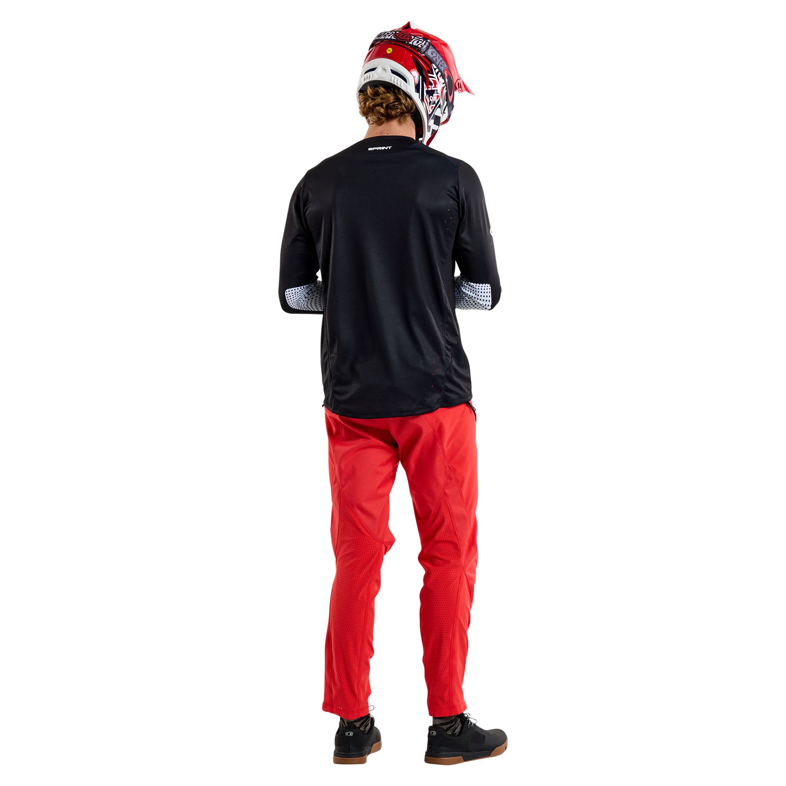 Sprint Pant Mono Fiery Red - Image 12