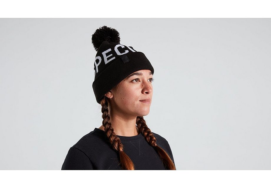 Specialized New Era Pom Beanie Specialized Black Osfa
