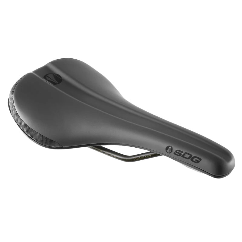 SDG Bel-Air V3 Air Foam Saddle Lux-Alloy Rails Black