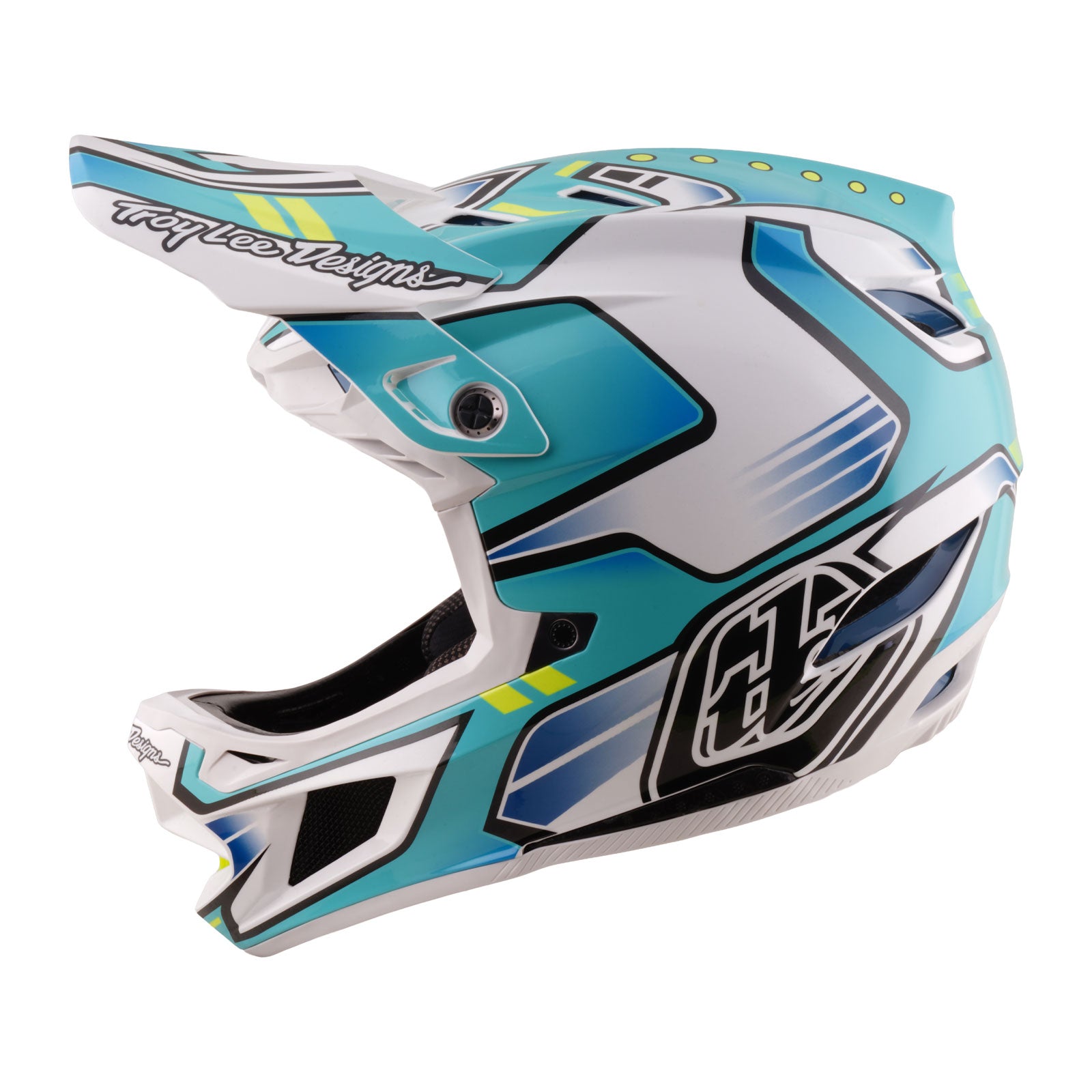 D4 Composite Helmet Crest Real Teal D4 Composite Helmet Crest Real Teal