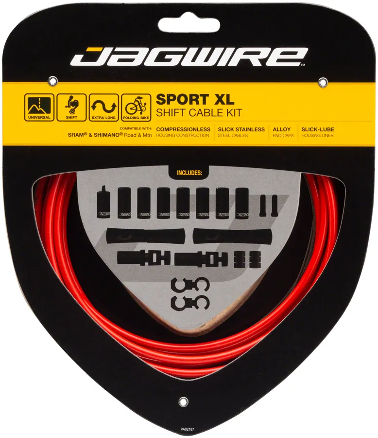 Jagwire Sport XL Shift Cable Kit SRAM/Shimano variant 3