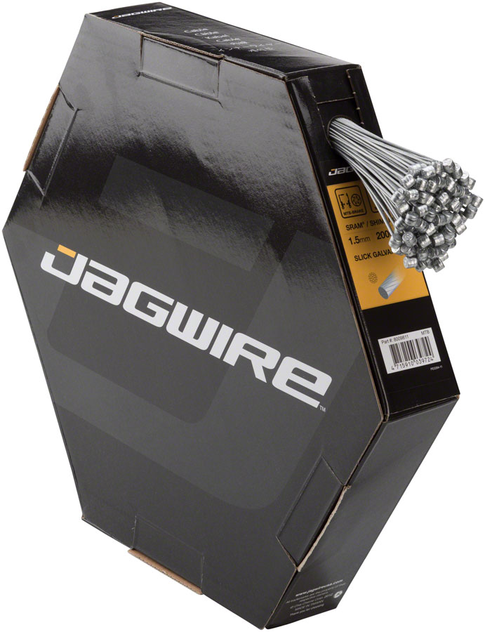 Jagwire Sport Slick Brake Cable - 1.5mm x 2000mm, Slick Stainless, Box of 100 - Image 6