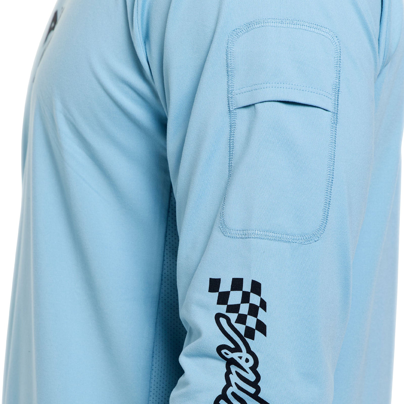 Ruckus Ride LS Tee Waves Dawn Blue - Image 12