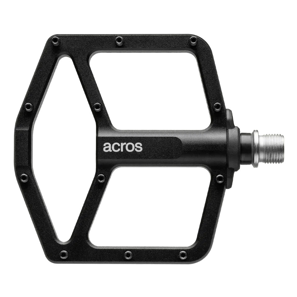 Acros Mtn Flat Pedal Aluminum Black Acros Mtn Flat Pedal Aluminum Black