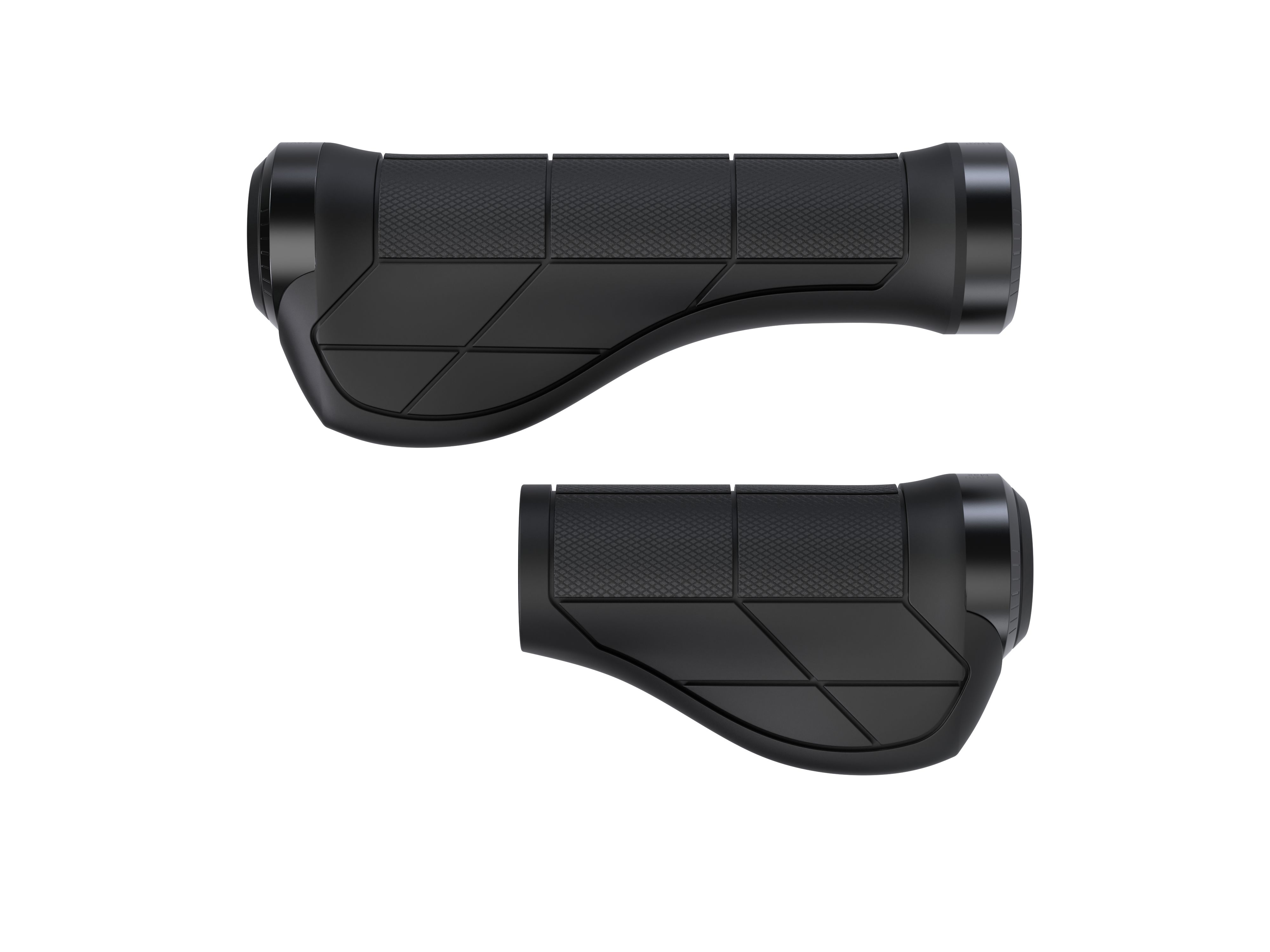 Grip Trek Ergonomic Pro 135/90 Black Set