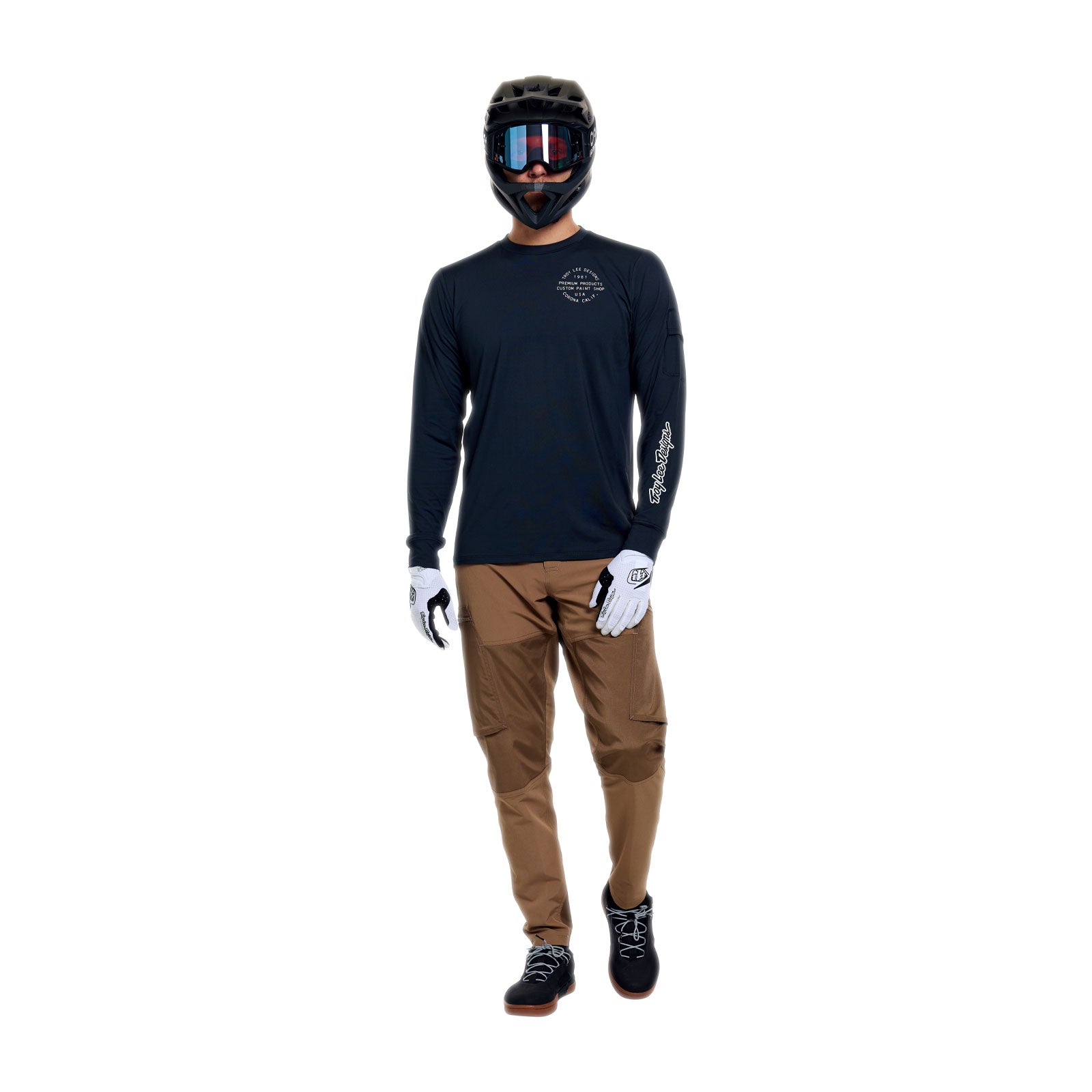 Ruckus Ride LS Tee Pressed Carbon - Image 9