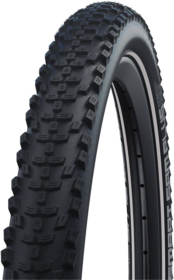 Schwalbe Smart Sam Plus Tire - 29 x 2.1 Clincher Wire BLK/Reflective Performance Line Addix DoubleDefense GreenGuard E-50 Schwalbe Smart Sam Plus Tire - 29 x 2.1 Clincher Wire BLK/Reflective Performance Line Addix DoubleDefense GreenGuard E-50