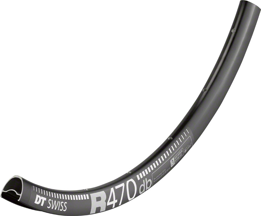 DT Swiss R 470 Rim - 700 Disc, Black variant 2