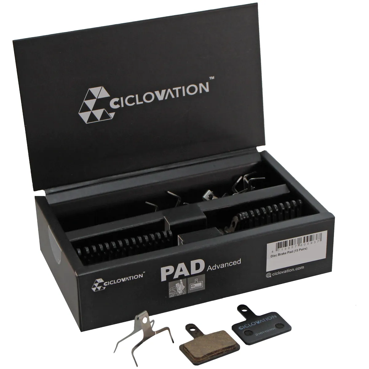 Ciclovation Shimano (B-type 2-piston) Pads Organic Box/15
