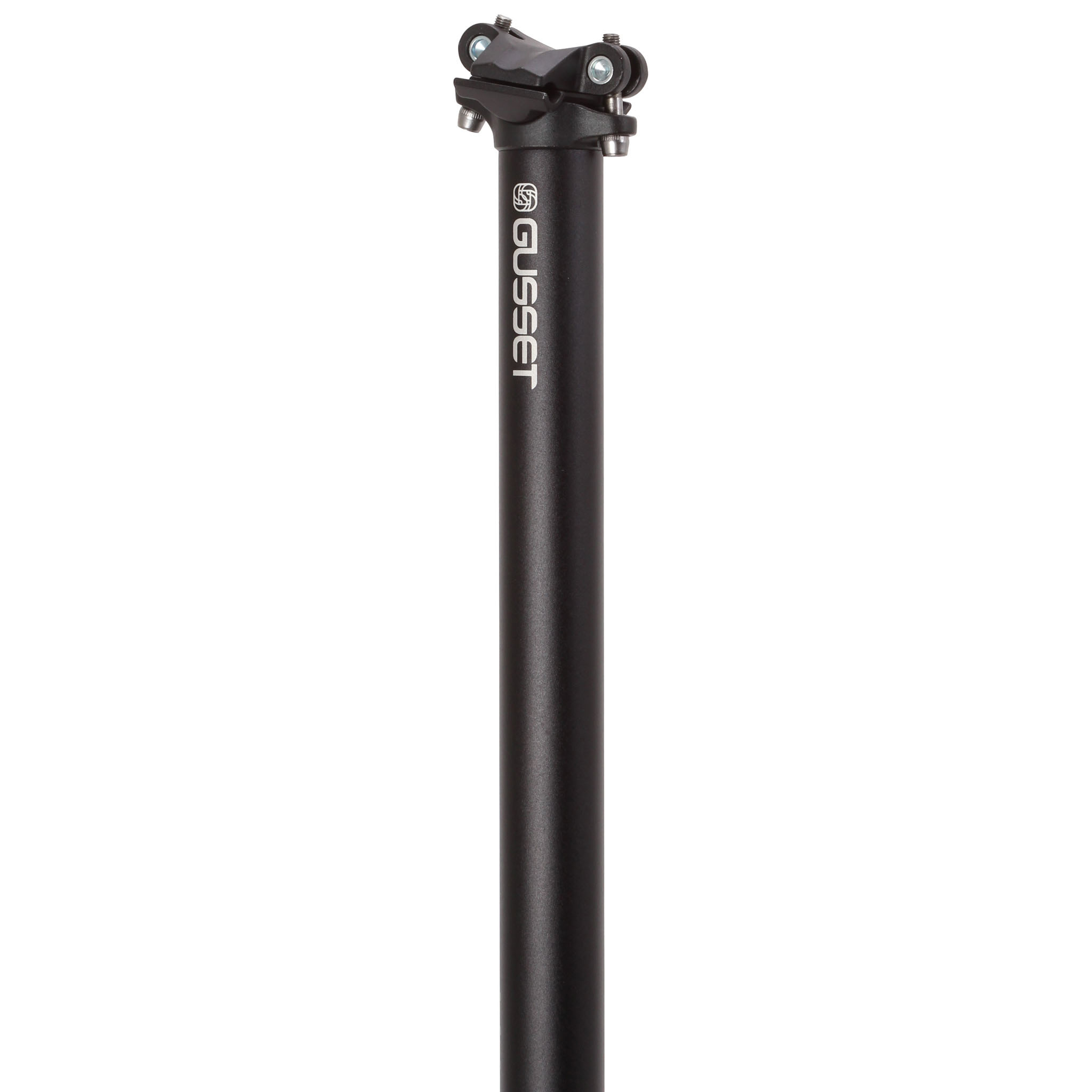 Gusset Lofty XXL Seatpost - 450mm, Black
