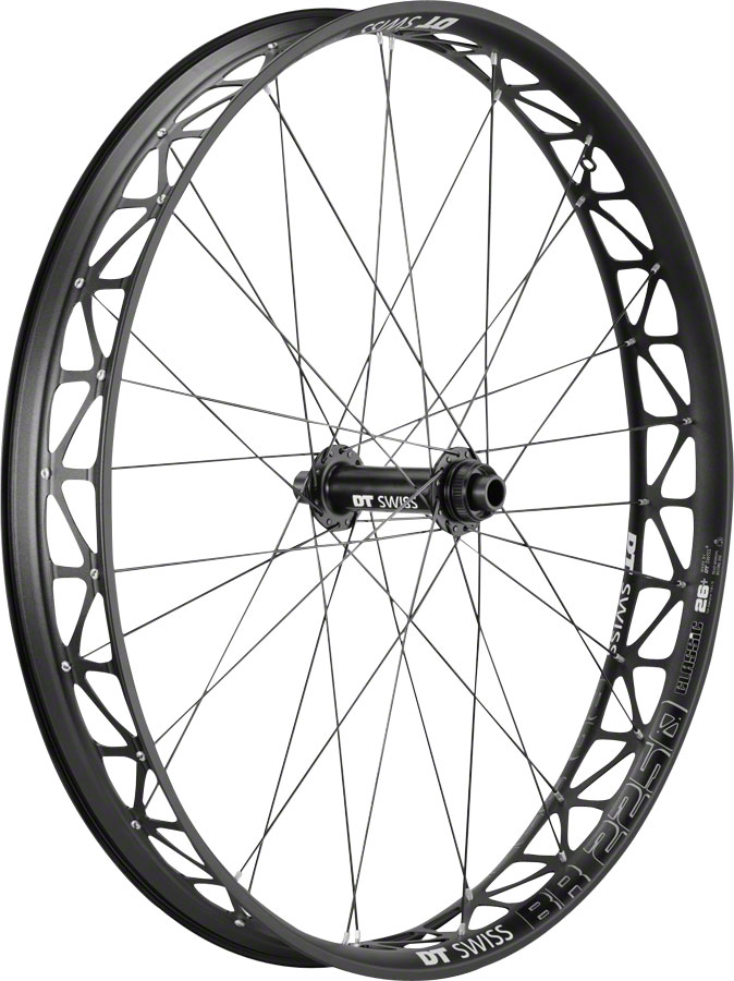 DT Swiss Big Ride 2250 Classic Front Wheel - 26" 15 x 150mm Center-Lock BLK/White Clincher