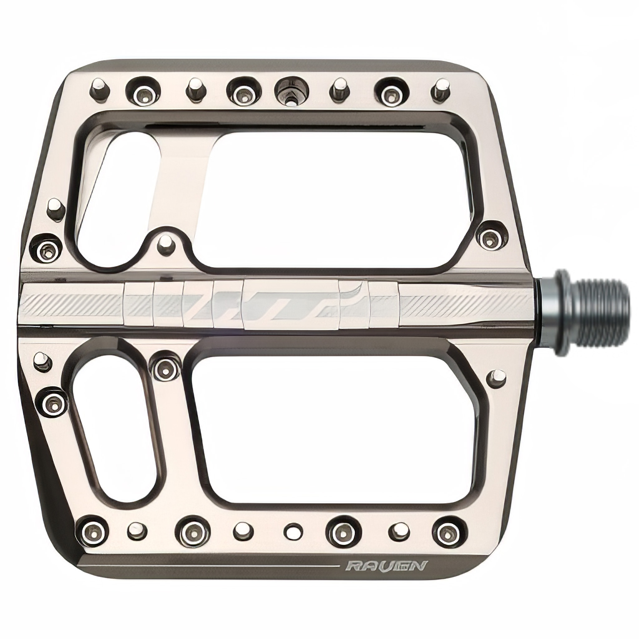 HT Pedals ANS12 Raven Platform Pedals CrMo Gray