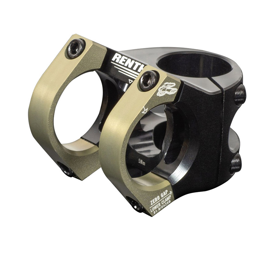 Renthal V2 Apex Stem Diameter: 31.8mm Length: 40mm Steerer: 1-1/8'' Gold