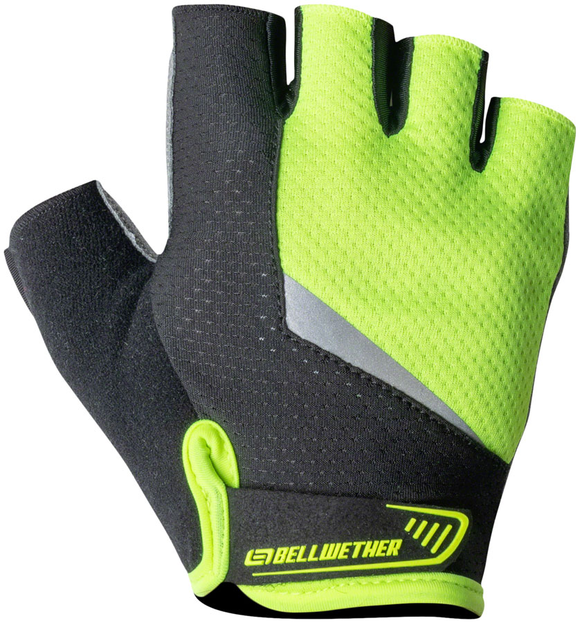 Bellwether Ergo Gel Gloves - Hi-Vis Short Finger Men's Medium