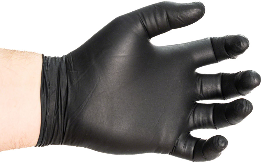 Unior Industrial Strength Nitrile Mechanic Gloves - Box of 100 - Image 2
