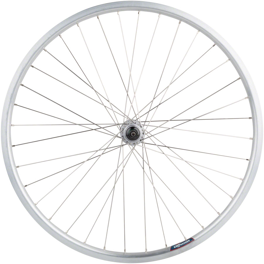 Quality Wheels Value HD Series Rear Wheel - QR x 135mm, Rim Brake, HG 10, Silver, Clincher variant 3