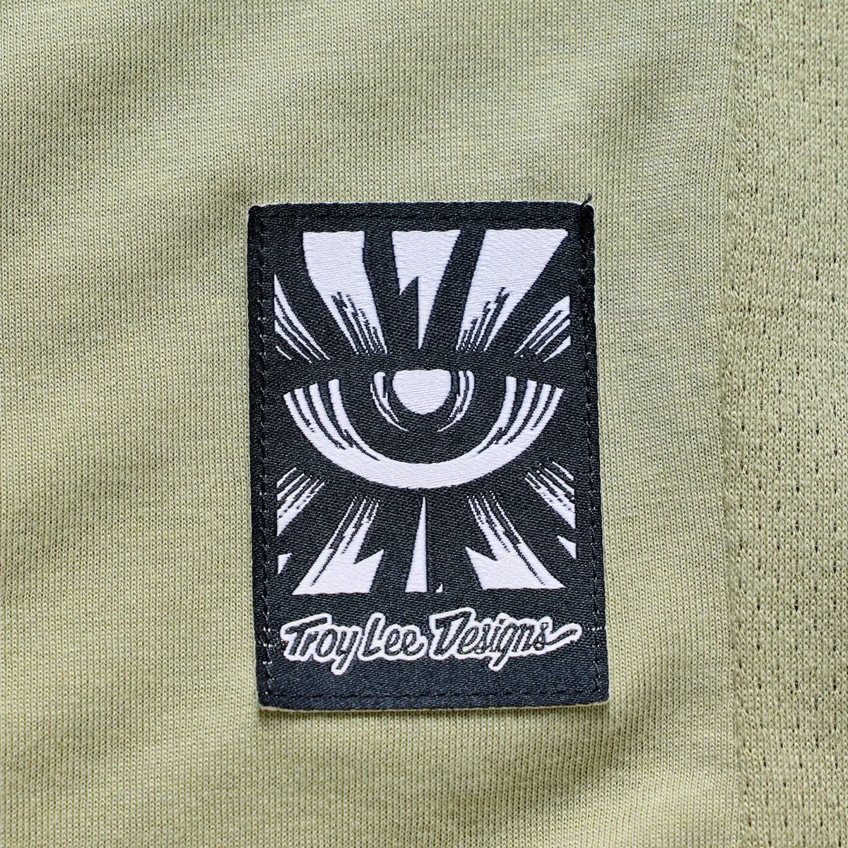 Skyline Ride SS Tee Stamps Sage - Image 6