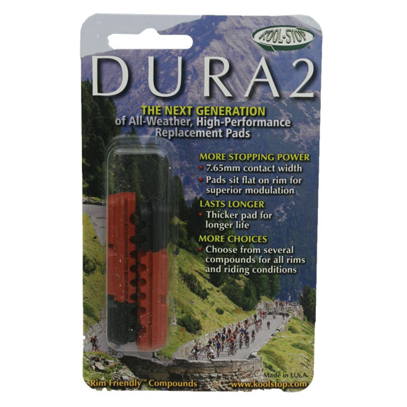 Kool Stop Dura 2 Road Cartridge Inserts Dual Pr Kool Stop Dura 2 Road Cartridge Inserts Dual Pr