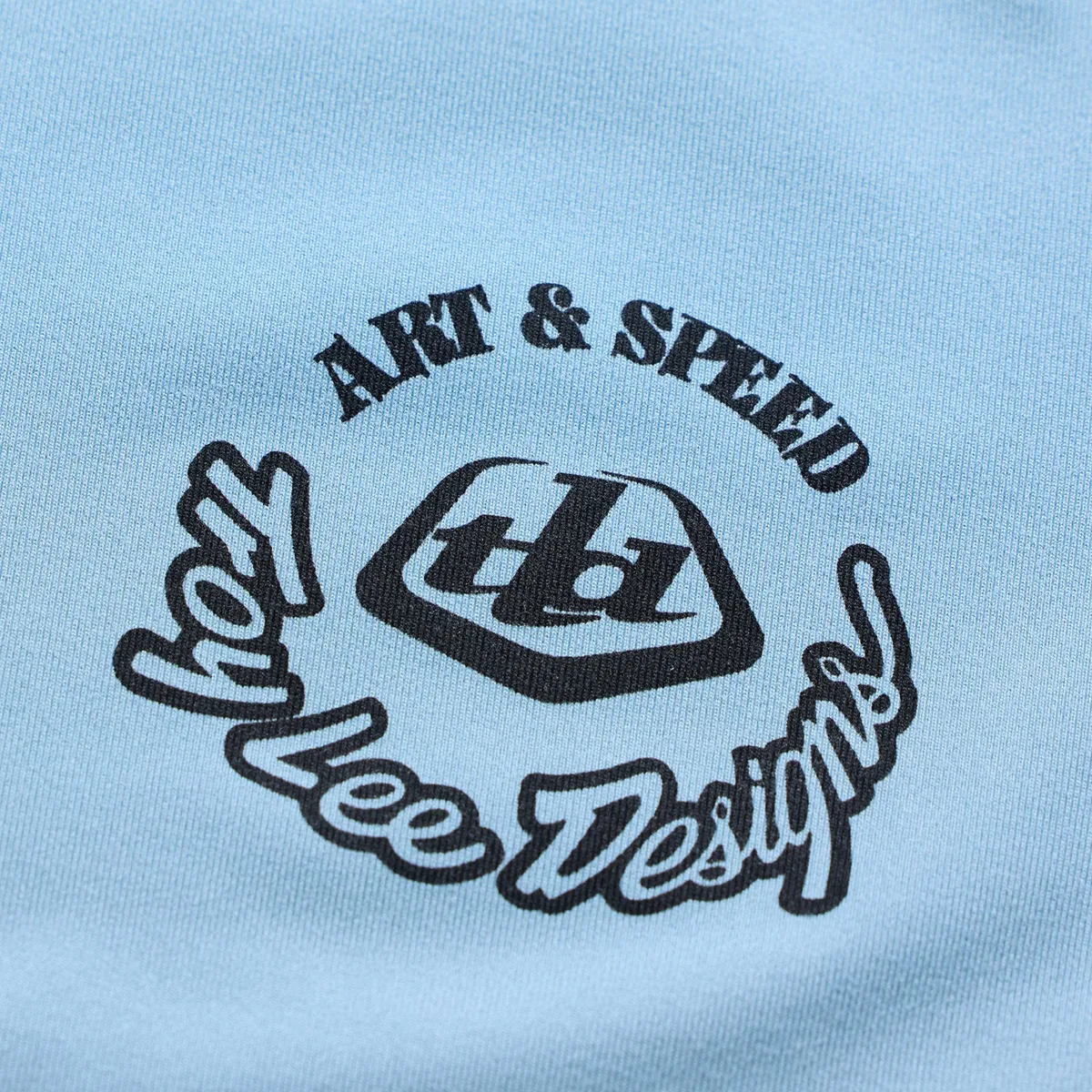 Youth Ruckus Ride LS Tee Carbs Dawn Blue - Image 3
