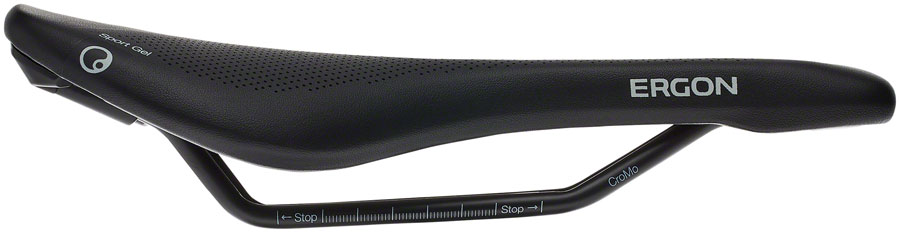 Ergon SR Sport Gel Saddle - Chromoly, Black, Women's - Image 3