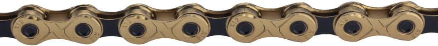 KMC X12 Chain - 12-Speed 126 Links Gold/Black