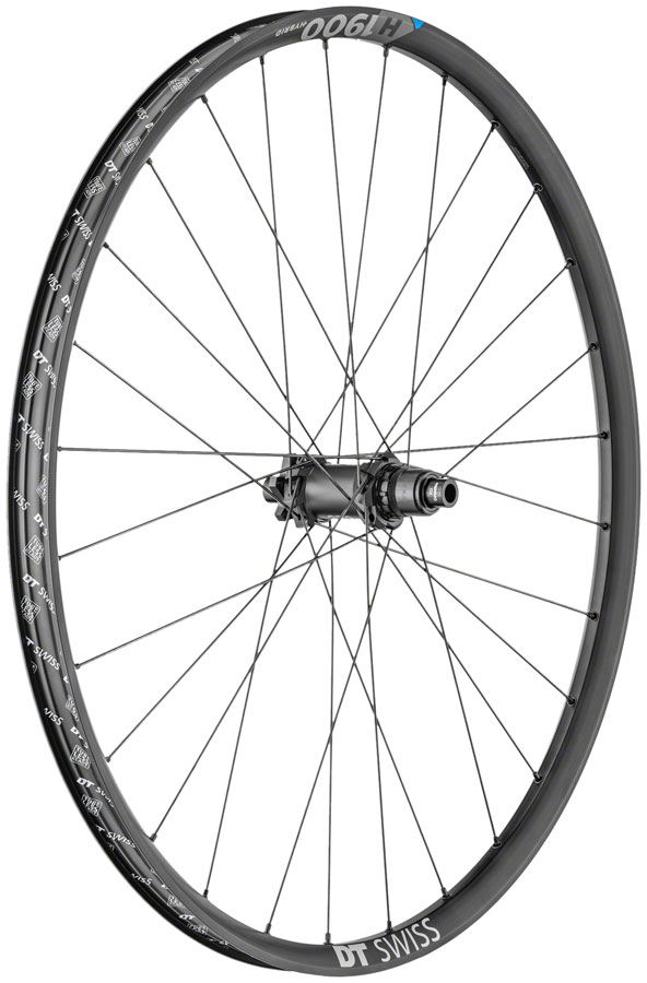 DT Swiss H 1900 Spline 30 Rear Wheel - 12 x 148mm 6-Bolt, Black variant 3