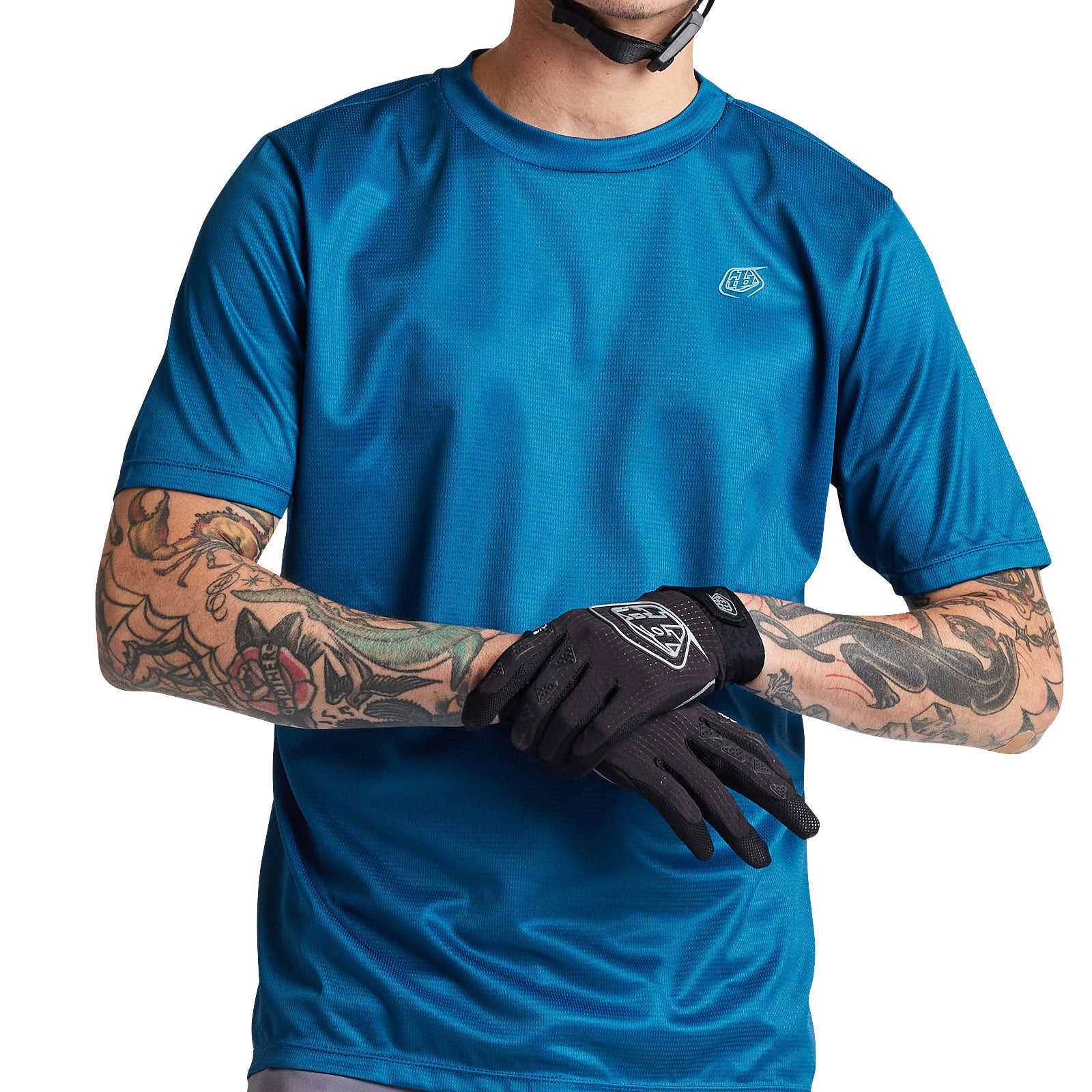 Flowline SS Jersey Solid Slate Blue - Image 5