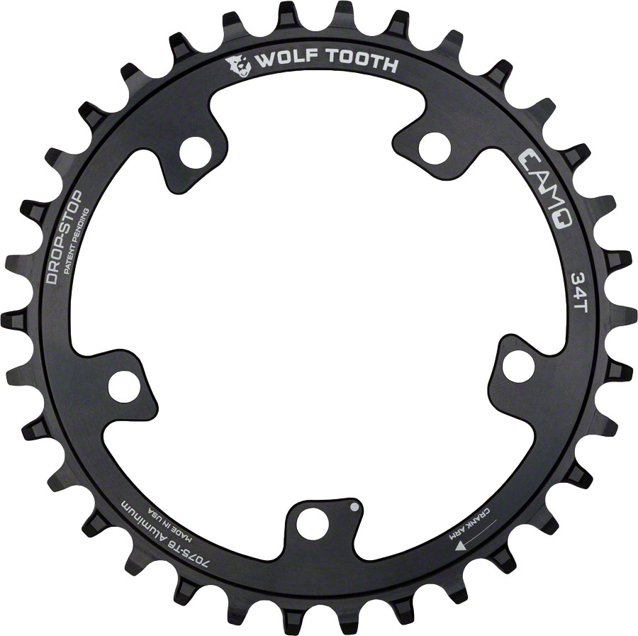 Wolf Tooth CAMO Mount Drop-Stop Aluminum Chainring - Image 2