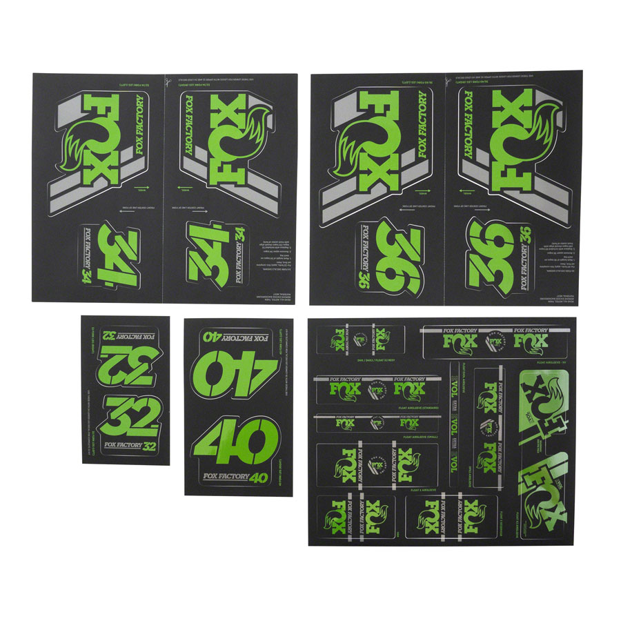 Fox Shox Heritage Decal Kit - Image 6