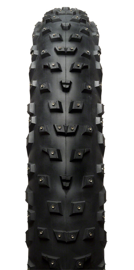 45NRTH Wrathchild Studded Fat Bike Tire - Tubeless Folding Black 120 TPI, XL Concave Carbide Aluminum Studs - Image 2