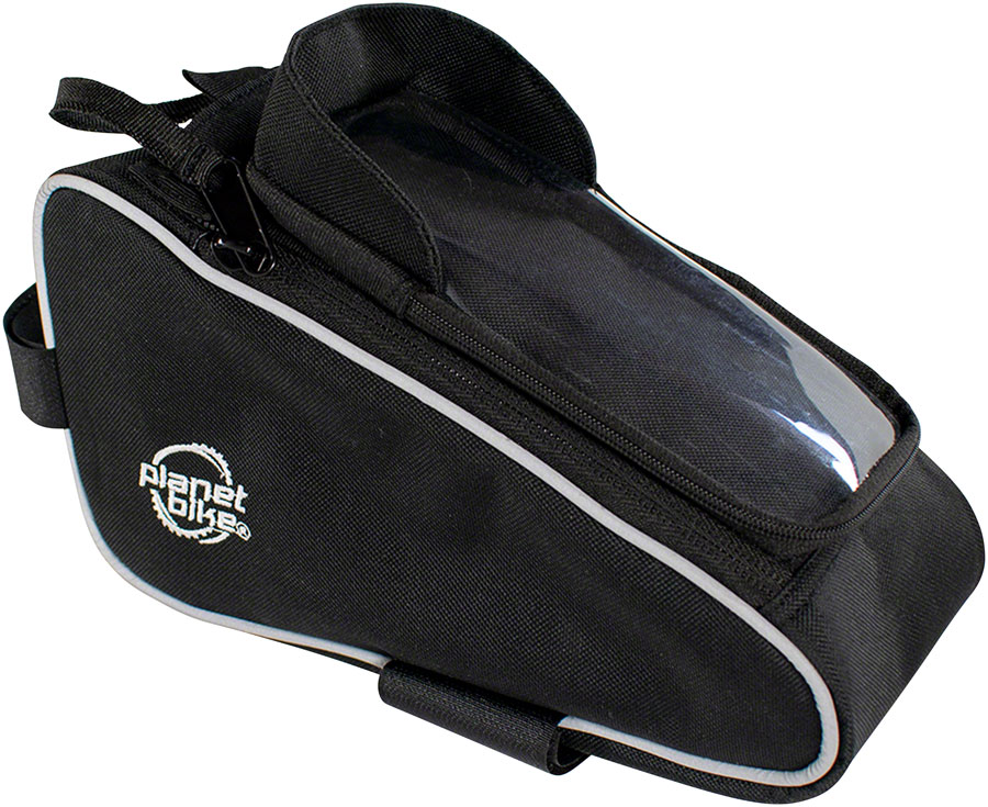 Planet Bike Lunch Box Top Tube/Stem Bag - 74 Cu In Black Planet Bike Lunch Box Top Tube/Stem Bag - 74 Cu In Black