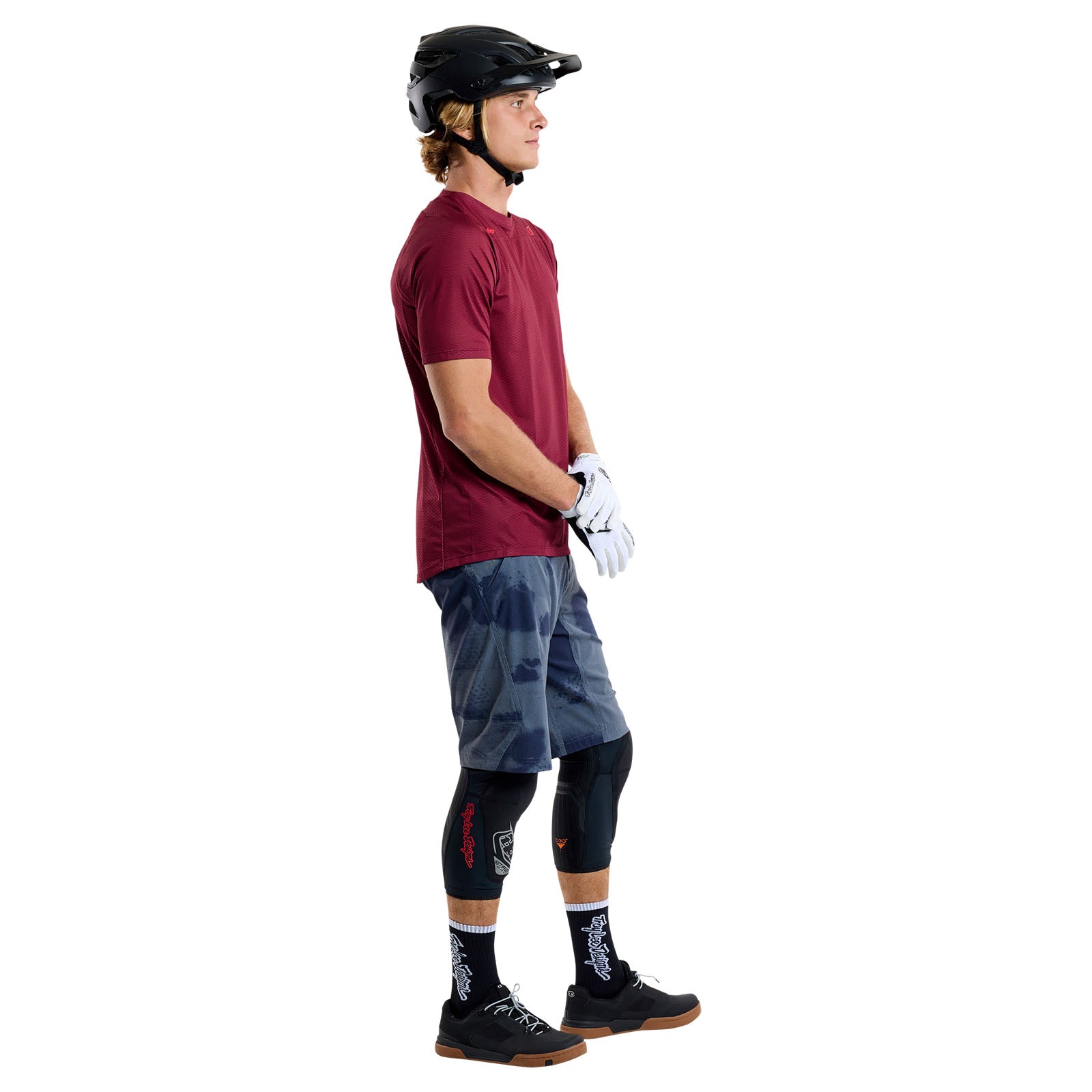 Skyline Air Short Sleeve Jersey Mono Oxblood - Image 8