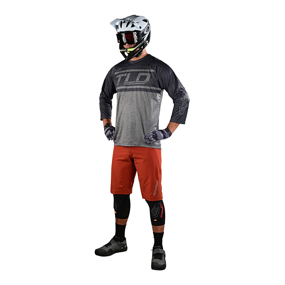 Ruckus Shorts W/Liner Solid Red Clay - Image 5
