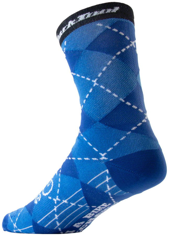 Park Tool SOX-5 Cycling Socks - Blue - Image 2