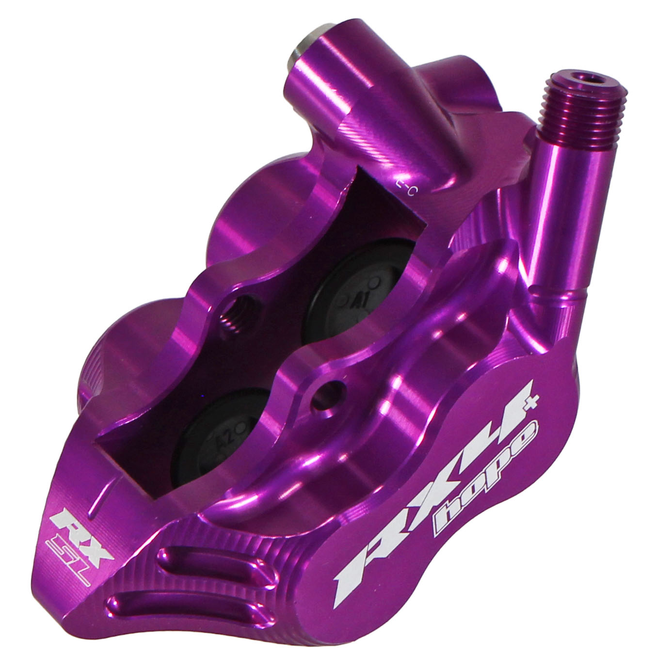 Hope RX4+ SL Disc Brake SRAM Flat Mount No Lever Purple Hope RX4+ SL Disc Brake SRAM Flat Mount No Lever Purple