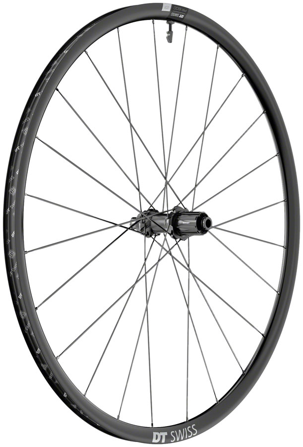 DT Swiss PR 1600 Spline 23 Rear Wheel - 700c, 12 x 142mm, Center-Lock, Black